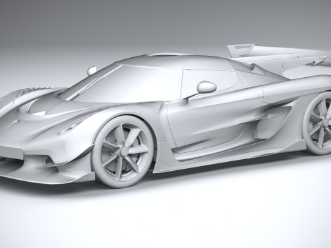 Koenigsegg Sadairs Spear 2026 3D 모델