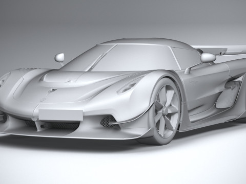 Koenigsegg Sadairs Spear 2026 3D 모델
