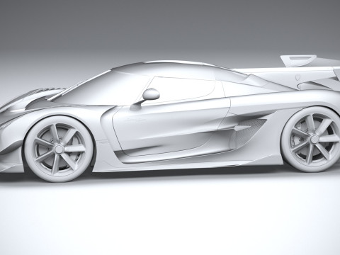 Koenigsegg Sadairs Spear 2026 3D 모델