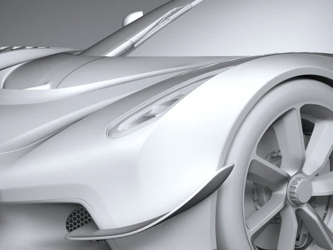 Koenigsegg Sadairs Spear 2026 3D Model