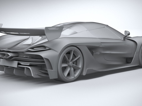 Koenigsegg Sadairs Spear 2026 3D 모델