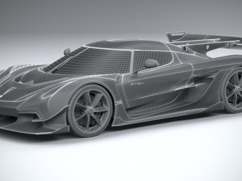 Koenigsegg Sadairs Spear 2026 3D 모델