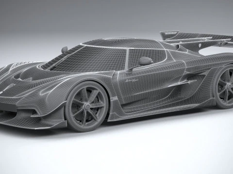 Koenigsegg Sadairs Spear 2026 3D Model