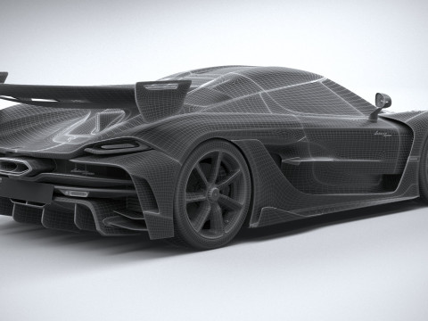Koenigsegg Sadairs Spear 2026 3D 모델