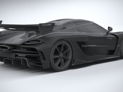 Koenigsegg Sadairs Spear 2026 3D 모델