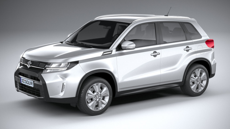 Suzuki Vitara 2025 3D 模型 .c4d .max .obj .3ds .fbx .stl .blend