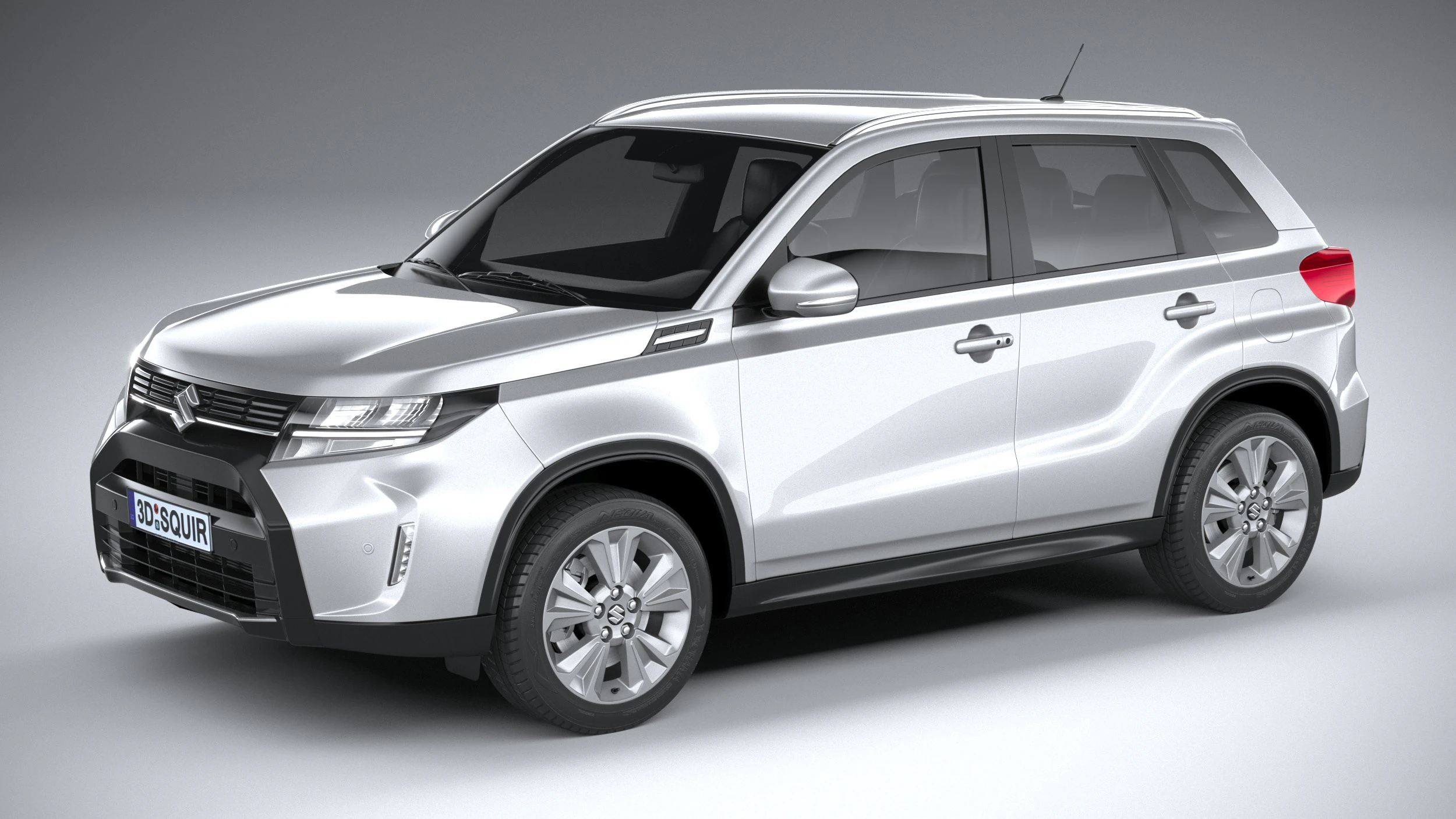 Suzuki Vitara 2025 3D Model .c4d .max .obj .3ds .fbx .stl .blend