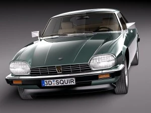 Jaguar XJS Coupe 1975 3D Model