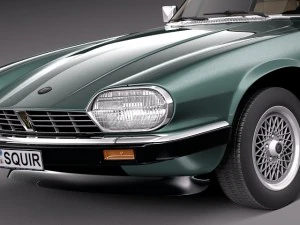 Jaguar XJS Coupe 1975 3D Model