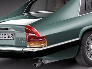 Jaguar XJS Coupe 1975 3Dモデル