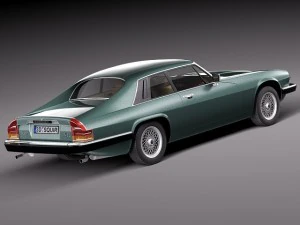 Jaguar XJS Coupe 1975 3D Model