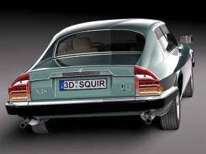 Jaguar XJS Coupe 1975 3D Model