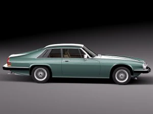 Jaguar XJS Coupe 1975 3D Model