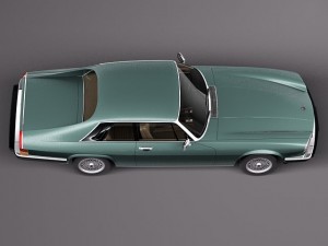 Jaguar XJS Coupe 1975 3Dモデル