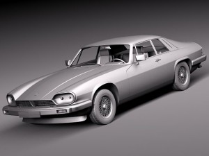 Jaguar XJS Coupe 1975 3Dモデル