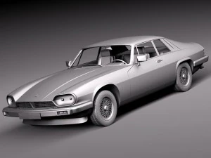 Jaguar XJS Coupe 1975 3D Model