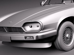 Jaguar XJS Coupe 1975 3Dモデル