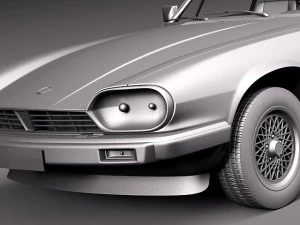 Jaguar XJS Coupe 1975 3D Model