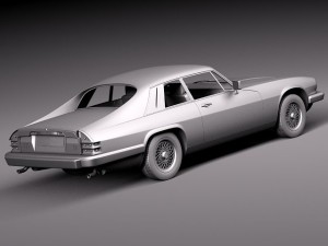 Jaguar XJS Coupe 1975 3Dモデル