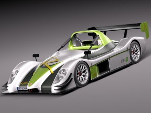 Radical SR8 2012 race car 3D Model