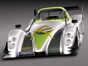 Radical SR8 2012 race car 3D Model