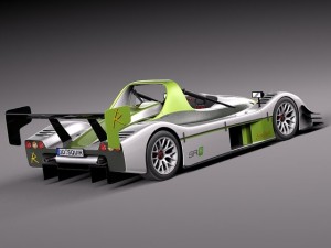 Radical SR8 2012 race car 3D Model