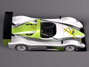 Radical SR8 2012 race car 3D Model