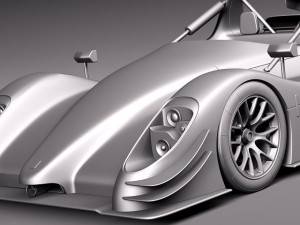 Radical SR8 2012 race car 3D Model