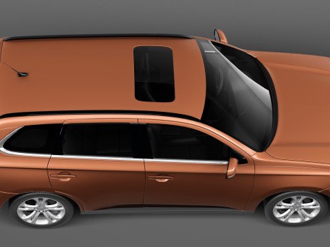 Mitsubishi Outlander 2013 3D Model