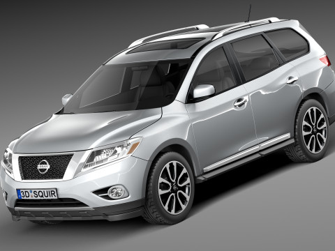 Nissan Pathfinder 2013 3D Model