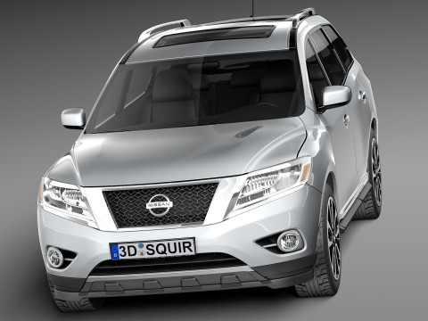 Nissan Pathfinder 2013 3D Модель