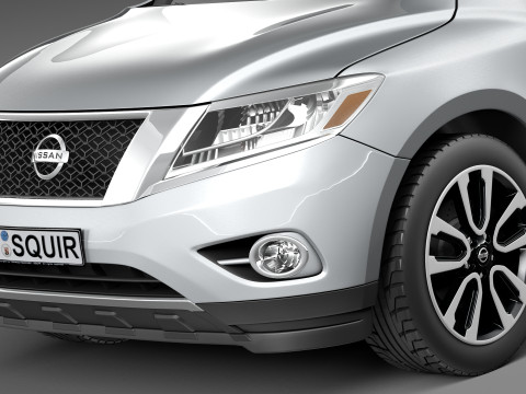 Nissan Pathfinder 2013 3D Модель