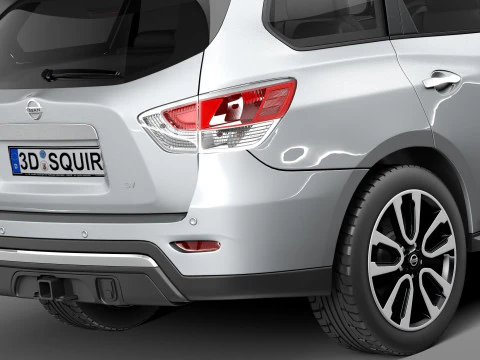 Nissan Pathfinder 2013 3D Model