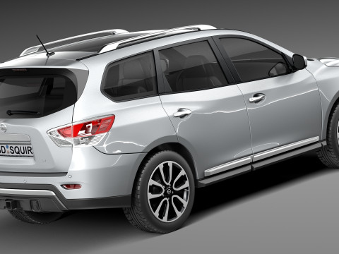 Nissan Pathfinder 2013 3D Модель