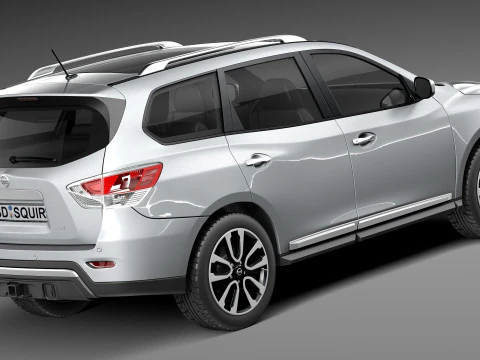 Nissan Pathfinder 2013 3D Model