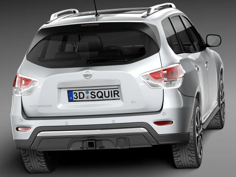 Nissan Pathfinder 2013 3D Model