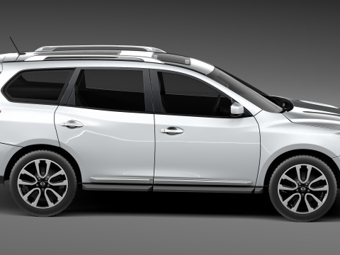Nissan Pathfinder 2013 3D Модель