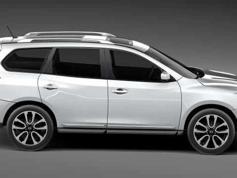 Nissan Pathfinder 2013 3D Model