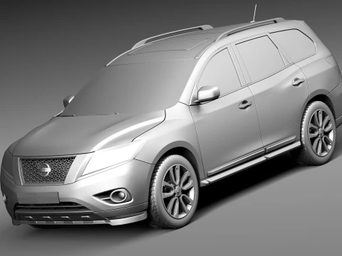 Nissan Pathfinder 2013 3D Model