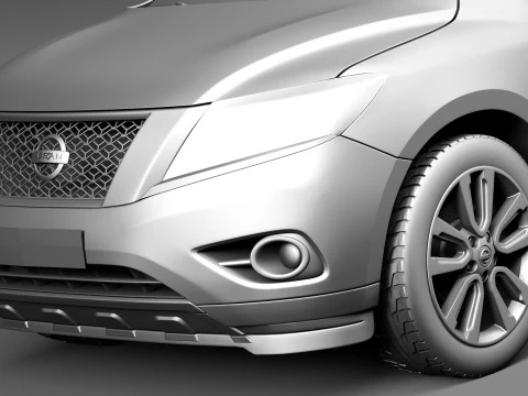 Nissan Pathfinder 2013 3D Model