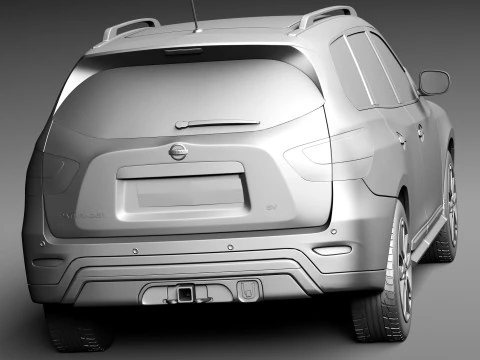 Nissan Pathfinder 2013 3D Model