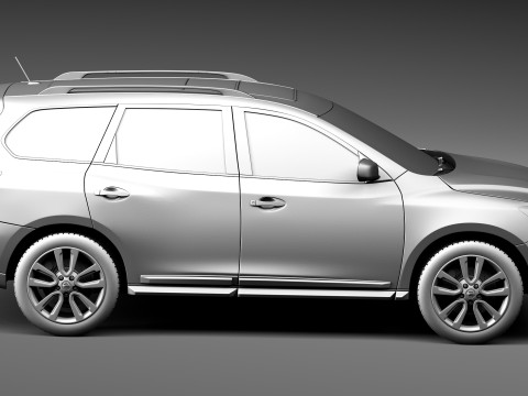 Nissan Pathfinder 2013 3D Модель