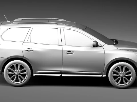 Nissan Pathfinder 2013 3D Model
