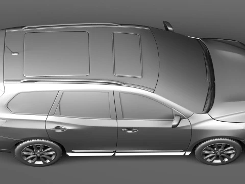 Nissan Pathfinder 2013 3D Model
