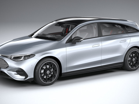 Mercedes-Benz CLA Shooting Brake 2026 3D Model