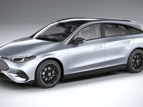 Mercedes-Benz CLA Shooting Brake 2026 Modello 3D