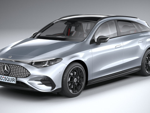 Mercedes-Benz CLA Shooting Brake 2026 3D 모델