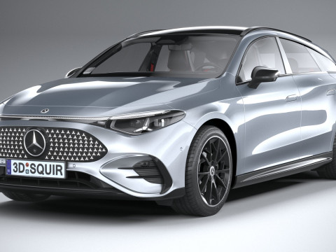Mercedes-Benz CLA Shooting Brake 2026 3D 모델