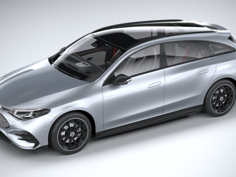 Mercedes-Benz CLA Shooting Brake 2026 3D 모델