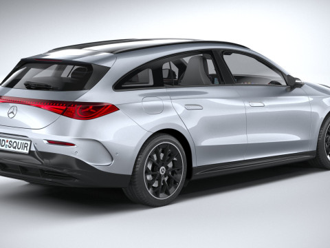 Mercedes-Benz CLA Shooting Brake 2026 3D 모델